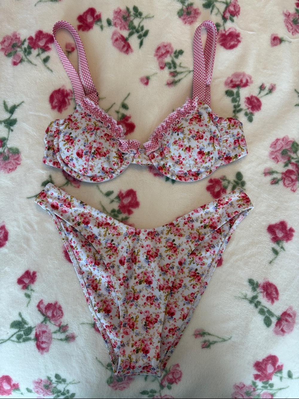 strawberry milk mob young love bikini set